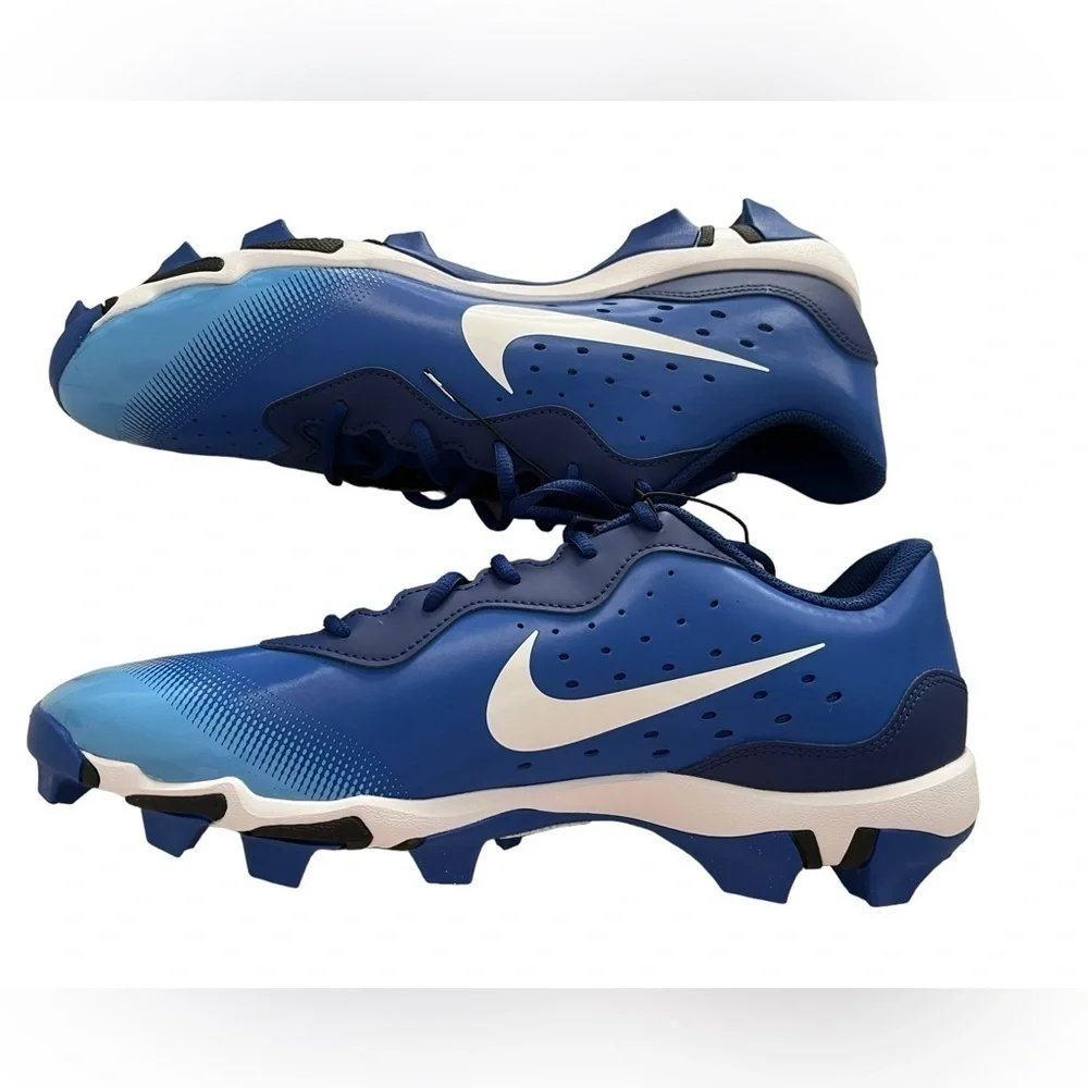 NEW Nike Alpha Huarache Keystone 4 Blue/White Baseball Cleats